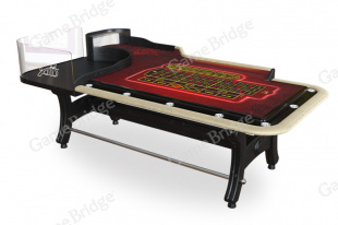 American Roulette Table "Classic DeLuxe" (2 level border)