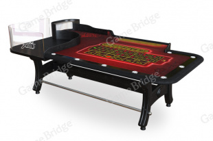 American Roulette Table "Classic DeLuxe" (1 level border)