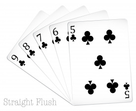 Стрит Флэш: особенности покерной комбинации