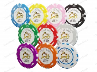 Фишки для покера и казино "Diamond"