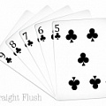 Стрит Флэш: особенности покерной комбинации