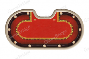 Texas Poker Table "Classic DeLuxe"