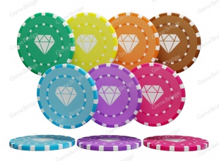Фишки для игры в рулетку "DIAMOND"